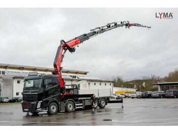 Camion platformă, Camion cu macara Volvo FASSI 820RA2.27 FJ L426 8x2 - SOFORT - NOW READY: Foto 1