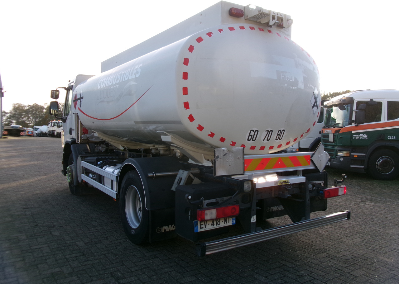 Camion cisternă pentru transport de combustibili Volvo FE 280 4x2 fuel tank 13.3 m3 / 4 comp: Foto 3