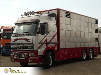 Camion transport animale Volvo FH 16.470 + Manual + Euro 2 + Animal transport + LIFT + 6x2: Foto 1