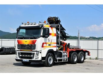 Camion forestier, Camion cu macara Volvo FH 16 750 Holztransporter * 6x4 ! Top Zustand !: Foto 1