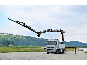 Camion platformă, Camion cu macara Volvo FH 460 *PK 40002-EH F + JIB060B + FUNK /6x4 !: Foto 1