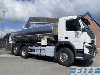 Camion cisternă Volvo FMX 460 FMX460-6X2 HYDRODRIVE 14000L RVS ISO tank. 2 comp: Foto 1