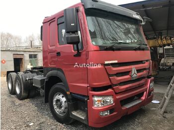 HOWO 6x4 drive tractor unit truck right hand drive - cap tractor