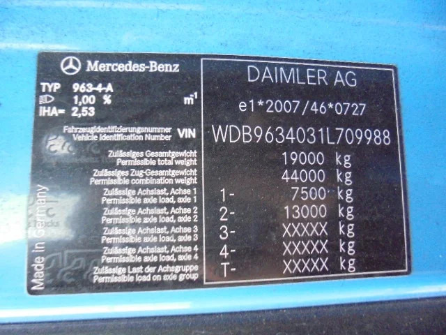 Cap tractor Mercedes-Benz Actros 1842 LS EUR6: Foto 14