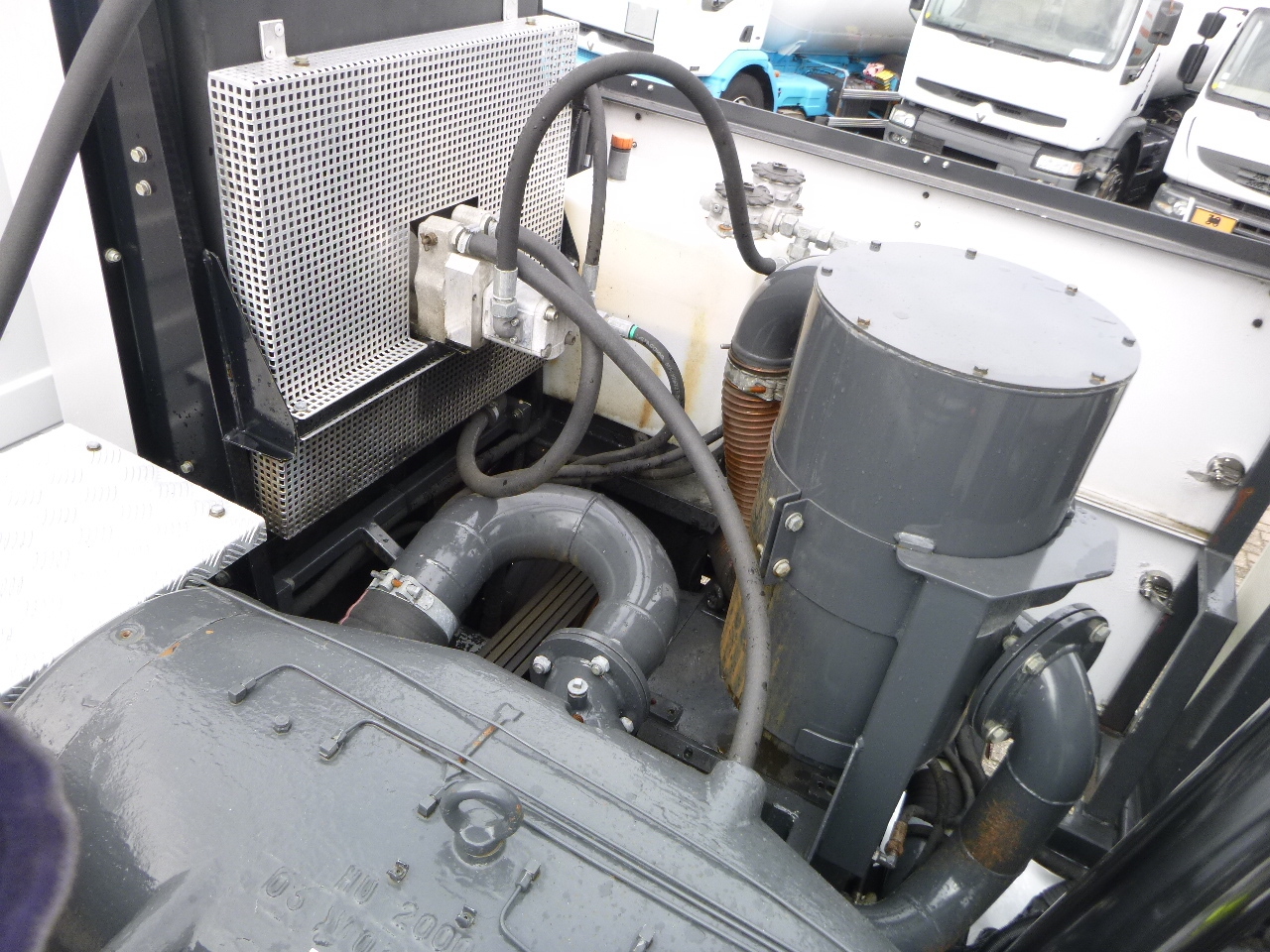 Maşină pentru vidanjări Mercedes Actros 2541 6x2 RHD E5 Huwer vacuum tank / hydrocureur 12 m3: Foto 11