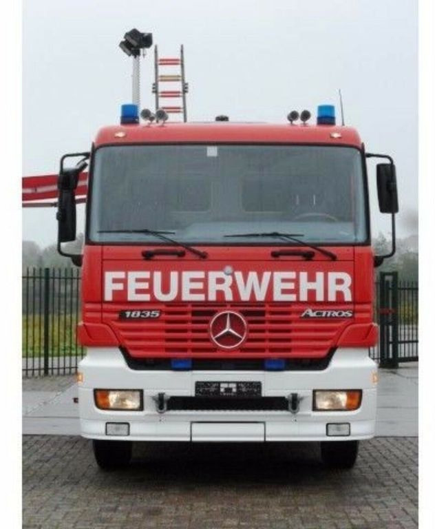 Autospeciala de stins incendii Mercedes-Benz ACTROS 1835 Feuerwehr 2080 L Fire Unit !!: Foto 6