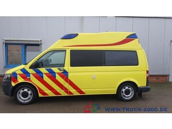 Ambulanță Volkswagen T5 2.0 TDI Ambulance Mobile RTW Scheckheft 1.Hd: Foto 1