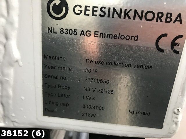 Autogunoiere Volvo FE 320 GeesinkNorba: Foto 15
