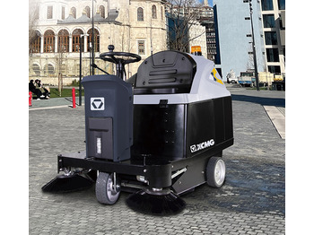 XCMG Official XGHD100 Ride on Sweeper and Scrubber Floor Sweeper Machine - Mașină de măturat industrială: Foto 2