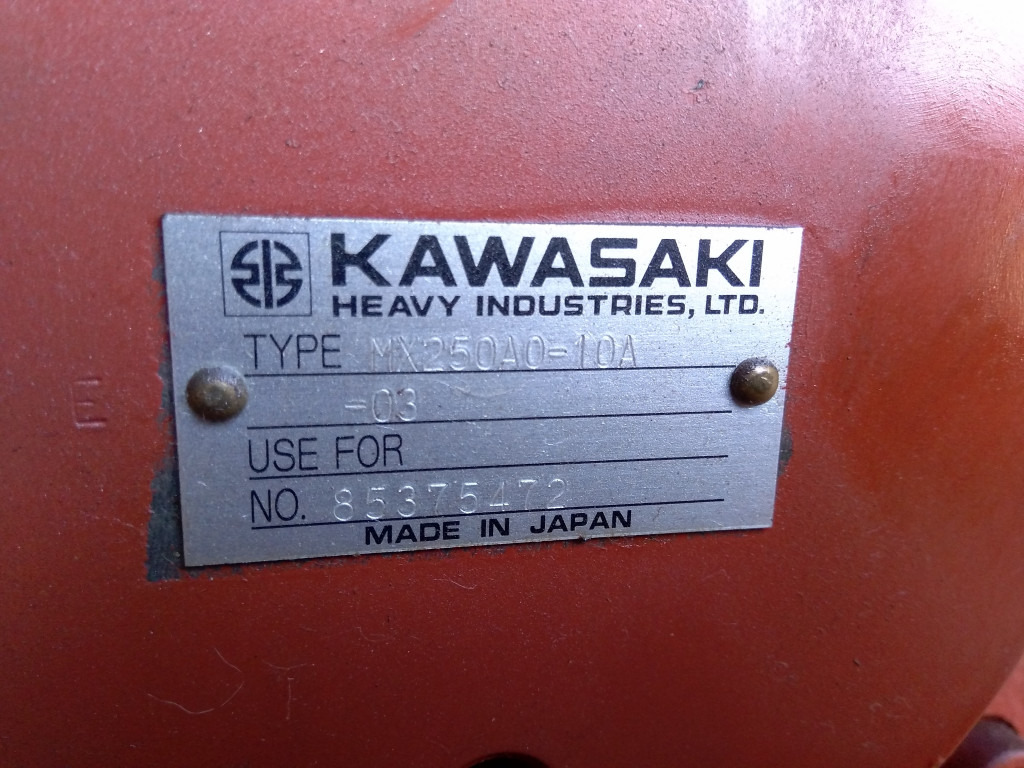 Motor hidraulic pentru Utilaje constructii nou Kawasaki MX250A0-10A-03 -: Foto 7