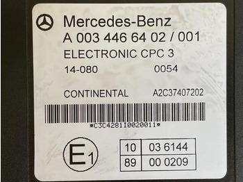 Calculator de bord pentru Camion MERCEDES-BENZ ACTROS MP4 CPC3 - A 003 446 6402: Foto 3