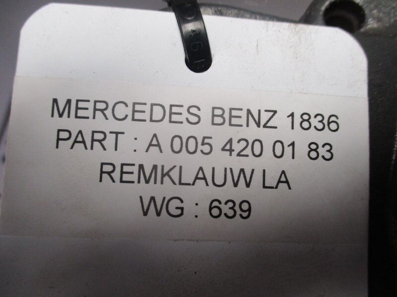 Etrier de frână pentru Camion Mercedes-Benz A 005 420 01 83 LINKS ACHTER MP 4 EURO 6: Foto 2