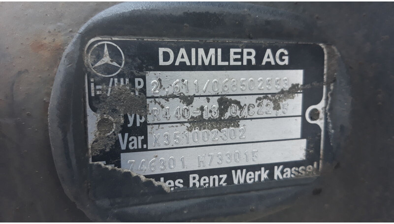 Piesă de schimb pentru Camion Mercedes-Benz Actros MP4: Foto 5