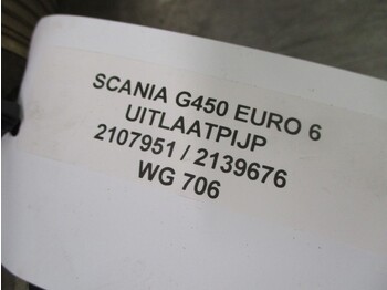 Sistem de evacuare pentru Camion Scania G450 2107951 / 2139676 UITLAATPIJP EURO 6: Foto 2