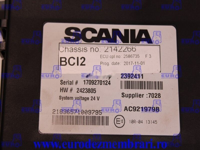 Calculator de bord pentru Camion Scania NGS BCI2: Foto 2