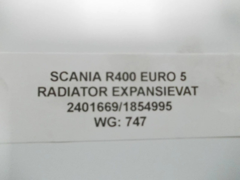 Vas de expansiune pentru Camion Scania R400 2401669/1854995 RADIATOR EXPANSIEVAT EURO 5: Foto 5