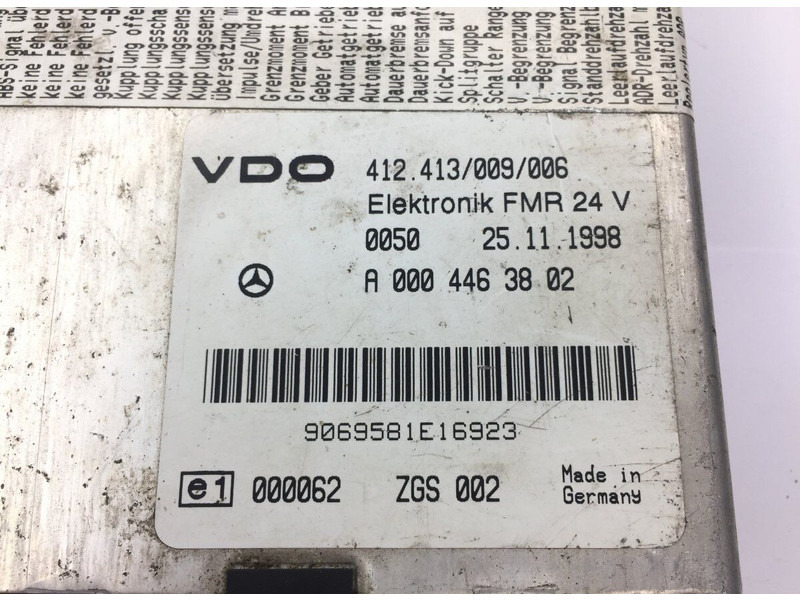 Calculator de bord VDO Actros MP1 1840 (01.96-12.02): Foto 4