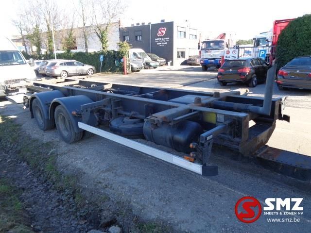 Remorcă transport containere/ Swap body ALCAR Aanhangwagen twistlocks trailer: Foto 3