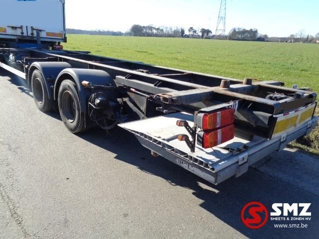 Remorcă transport containere/ Swap body ALCAR Aanhangwagen twistlocks trailer: Foto 6