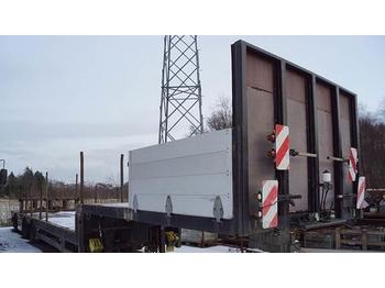 Broshuis 3 akslet Jumbo semitrailer m/6 meter uttrekk  - Remorcă