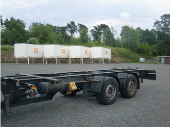 Remorcă transport containere/ Swap body Dinkel DTAWN 18000 Jumbo "ALLE LÄNGEN": Foto 1