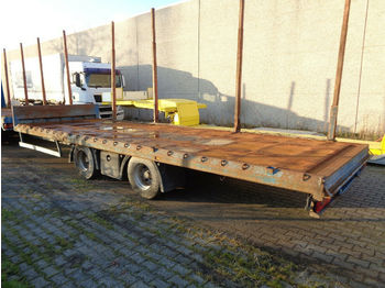 Remorcă transport agabaritic Fahrzeug- & Baumaschinentransporter: Foto 1
