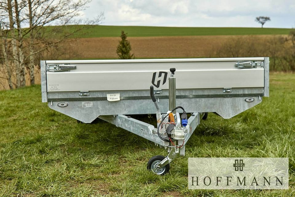 Remorcă platformă nou HENRA Henra Anhänger Hochlader Tridem  703 x 248 cm 3500 kg / Lager: Foto 4