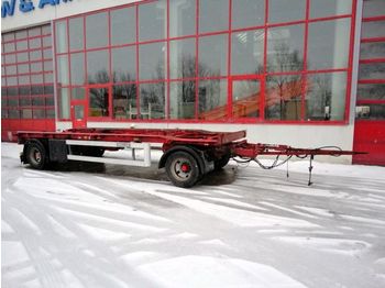 HKM 2 Achs Kombi Anhänger für Abroll oder Absetzm - Remorcă