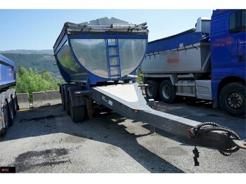 Remorcă Istrail 3 axl Asphalt drawbar trailer. Good tires.: Foto 1