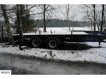 Remorcă platformă pentru transport de utilaje grele Kilafors SVTPB-122 Machine trailer: Foto 1
