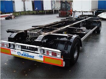 Remorcă transport containere/ Swap body Krone - AZ 18 A Jumbo BDF C 7,45 C 7,82: Foto 1