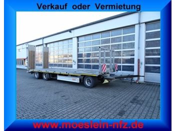 Remorcă transport agabaritic Möslein 3 Achs Tieflader gerader Ladefläche, Wenig Benut: Foto 1