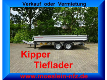 Remorcă basculantă nou Möslein  Tandem Kipper Tieflader-- Neufahrzeug --: Foto 1