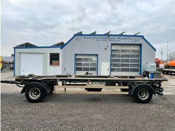 HKM G18 Abrollanhänger Doppelbereifung Verzinkt - Remorcă abroll/ Skiploader