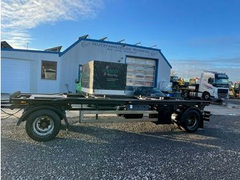 HKM G18 Abrollanhänger Doppelbereifung Verzinkt - Remorcă abroll/ Skiploader