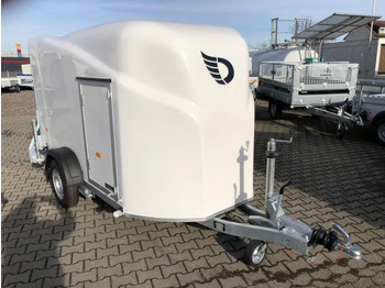  Cheval Liberté - Liberte Debon Cargo 2 Poly + Türe weiß 1300 kg, 100 km/h, 300x155x168cm - Remorcă furgon