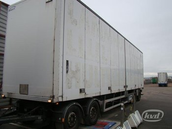  Ekeri /L-4 Skåpsläp 4-axlar Box (side doors) - Remorcă furgon