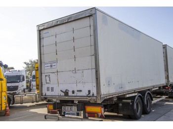 Trouillet CAISSE MOBILE - TANDEM - Remorcă furgon