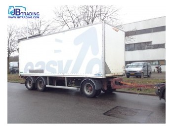 Trouillet gesloten bak Disc brakes - Remorcă furgon