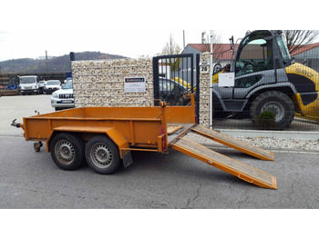 Blomenröhr PKW SDAH Tieflader  2600 kg Auffahrrampen  - Remorcă transport agabaritic