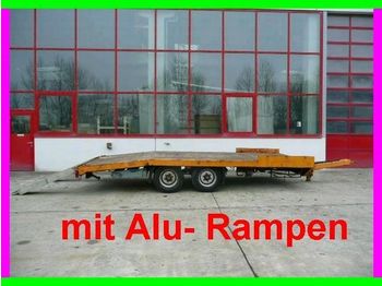 Kempf Tandemtieflader mit Alu  Rampen - Remorcă transport agabaritic