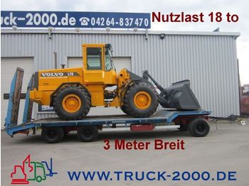 LANGENDORF TUE 24/80 3 Achsen Nutzlast 18to 3 m Breit - Remorcă transport agabaritic