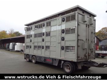 Finkl 3 Stock Ausahrbares Dach Vollalu Typ 2  - Remorcă transport animale