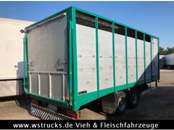 Finkl Tandem Einstock 10to  - Remorcă transport animale