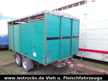 Hoffmann Menk Einstock Tandem  - Remorcă transport animale