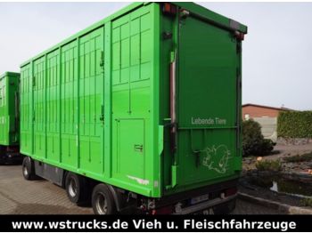 KABA 3 Stock Lüfter   Vollalu  - Remorcă transport animale