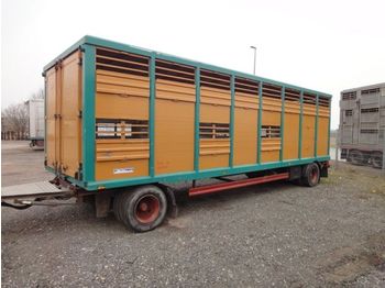 Menke Einstock 8,20m kleine Räder Vollalu  - Remorcă transport animale