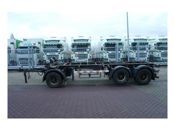 Groenewegen 20ft container trailer 20 CCA-9-18 - Remorcă transport containere/ Swap body