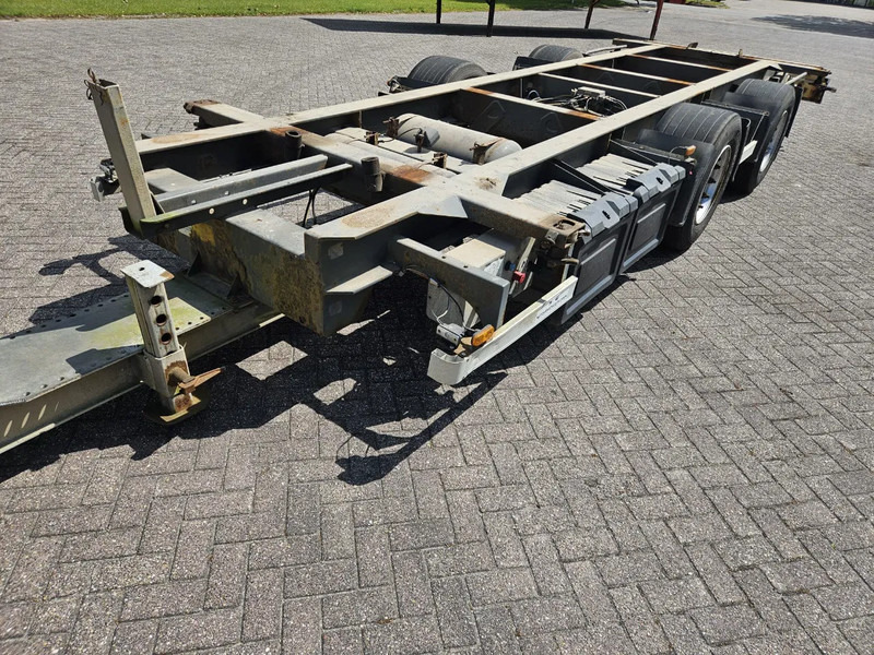 Remorcă transport containere/ Swap body H&W TCAB 1878 | BDF Wechsel | MB Axles
