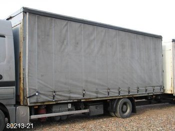 Hoffmann Jumbo-Tautliner-Pritsche 55m³ - Remorcă transport containere/ Swap body